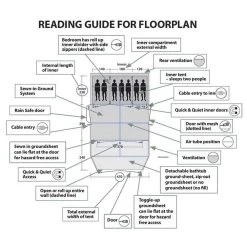 Outwell Airville 6SA Tent -Outdoor Camping outwell airville 6sa tent 17