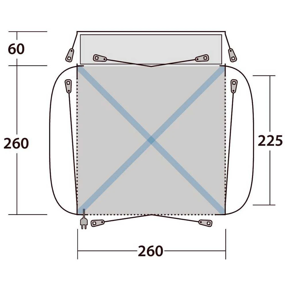 Outwell Bremburg Air Caravan Tent 9 Outwell Bremburg Air Caravan Tent - Image 9