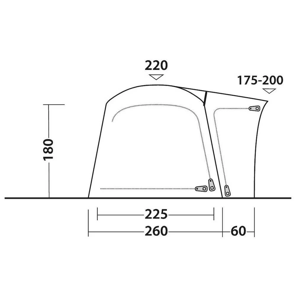 Outwell Bremburg Air Caravan Tent 10 Outwell Bremburg Air Caravan Tent - Image 10