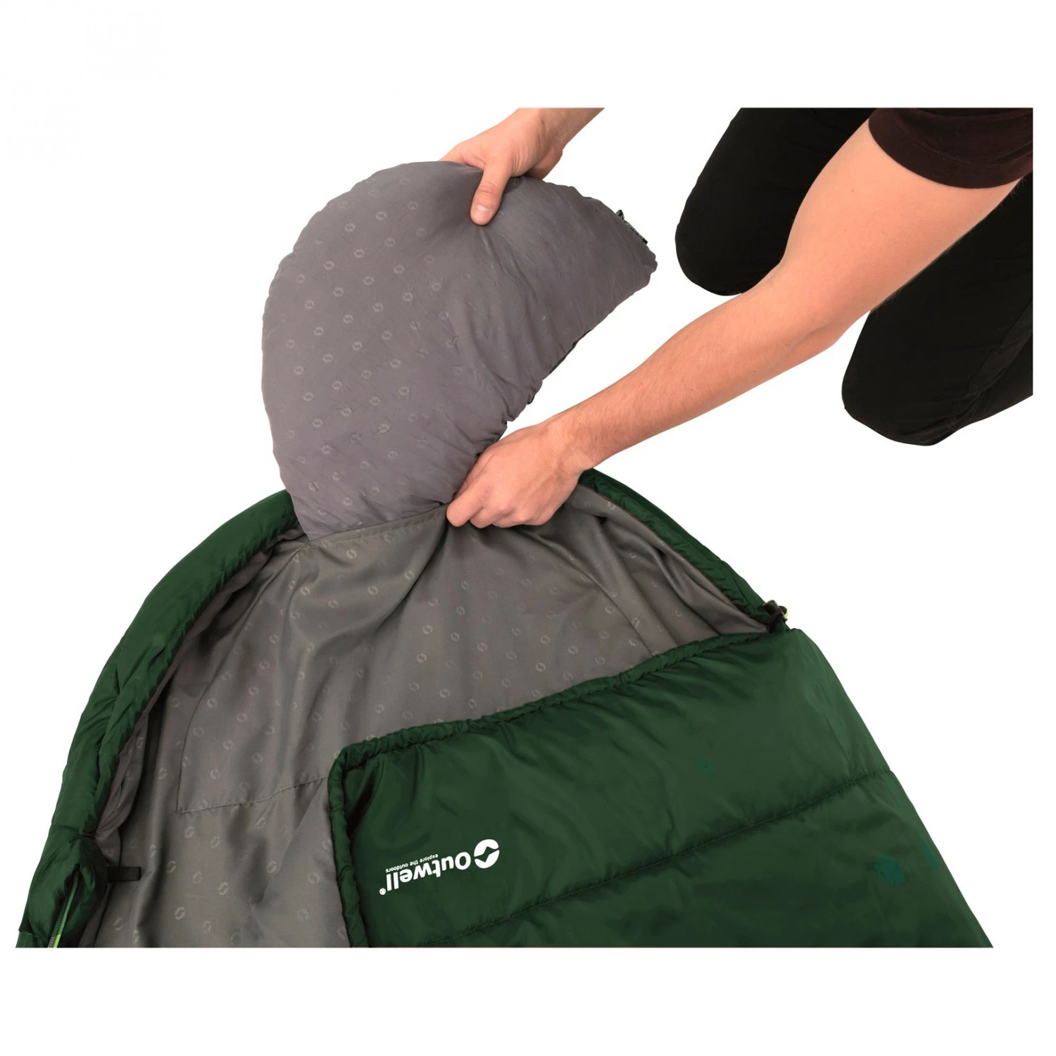 Outwell Canella Supreme - Synthetic Sleeping Bag 6 Outwell Canella Supreme - Synthetic Sleeping Bag - Image 6