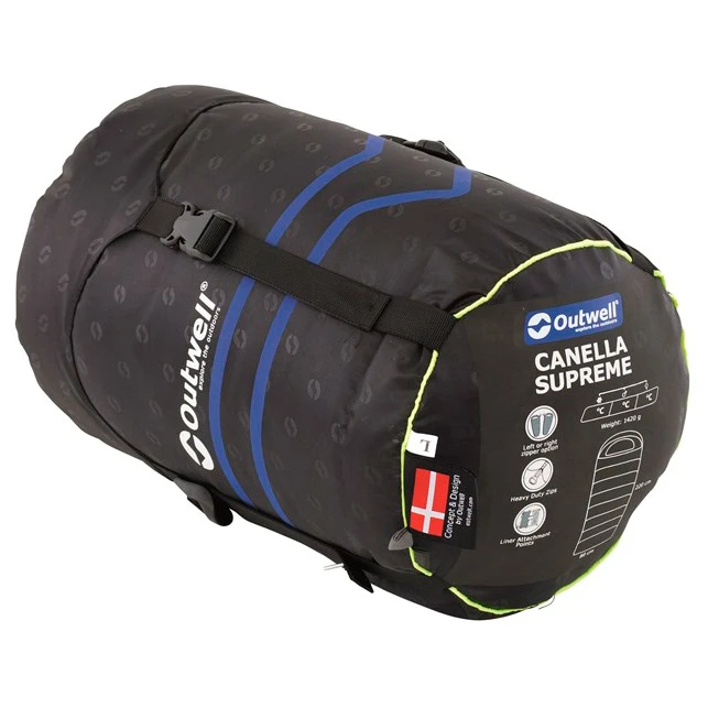 Outwell Canella Supreme - Synthetic Sleeping Bag 7 Outwell Canella Supreme - Synthetic Sleeping Bag - Image 7