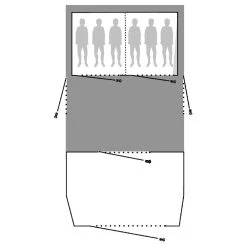 Outwell Clarkston 6A -Outdoor Camping outwell clarkston 6a 2