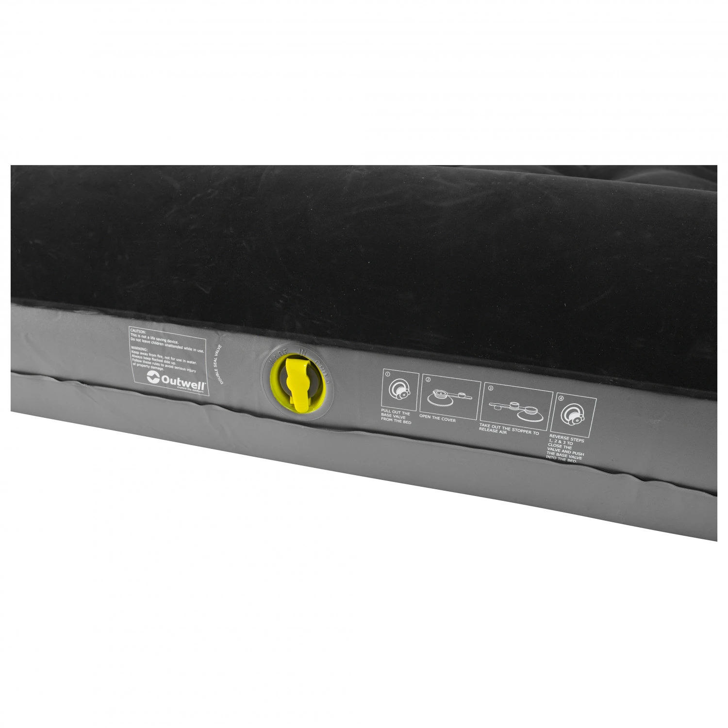 Outwell Classic With Pillow & Pump - Air Bed 3 Outwell Classic With Pillow & Pump - Air Bed - Image 3