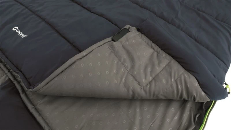 Outwell Contour Lux Blue Sleeping Bag 2 Outwell Contour Lux Blue Sleeping Bag - Image 2