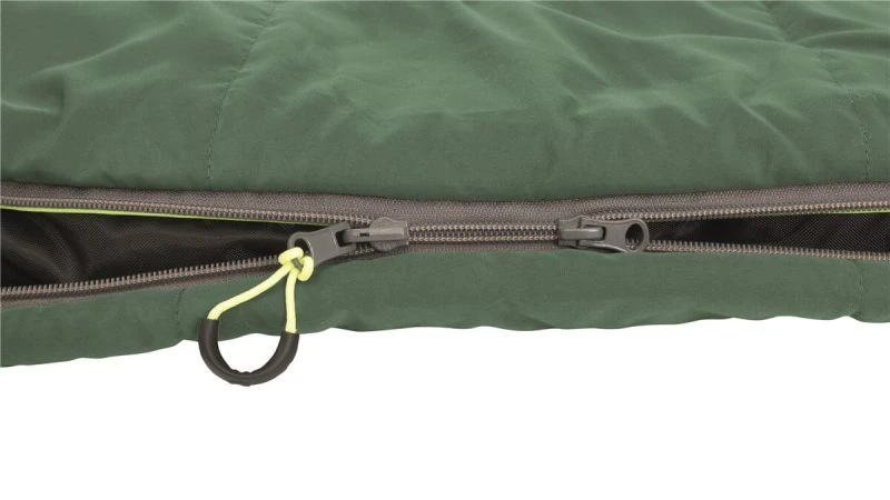 Outwell Contour Lux XL Green Sleeping Bag 4 Outwell Contour Lux XL Green Sleeping Bag - Image 4