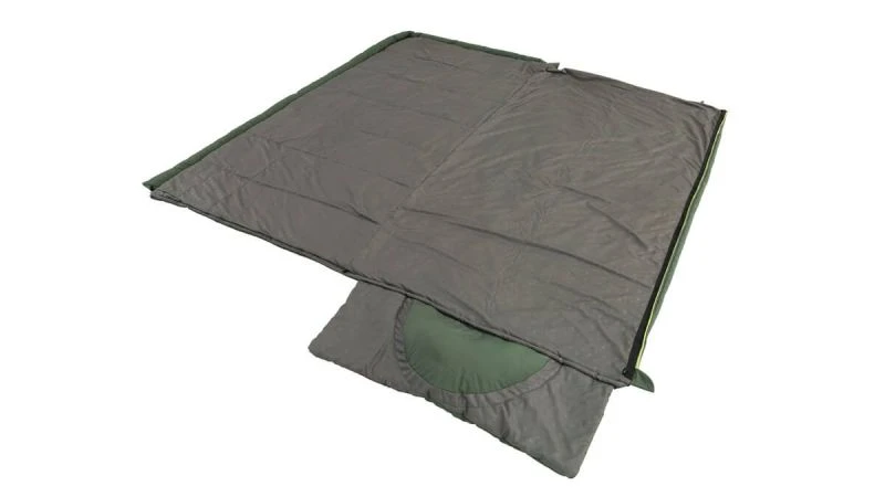 Outwell Contour Lux XL Green Sleeping Bag 2 Outwell Contour Lux XL Green Sleeping Bag - Image 2