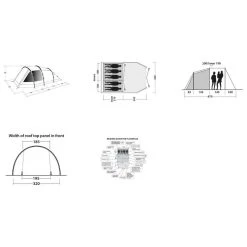 Outwell Dash 5 Tent 13 Outwell Dash 5 Tent -Outdoor Camping outwell dash 5 tent 6