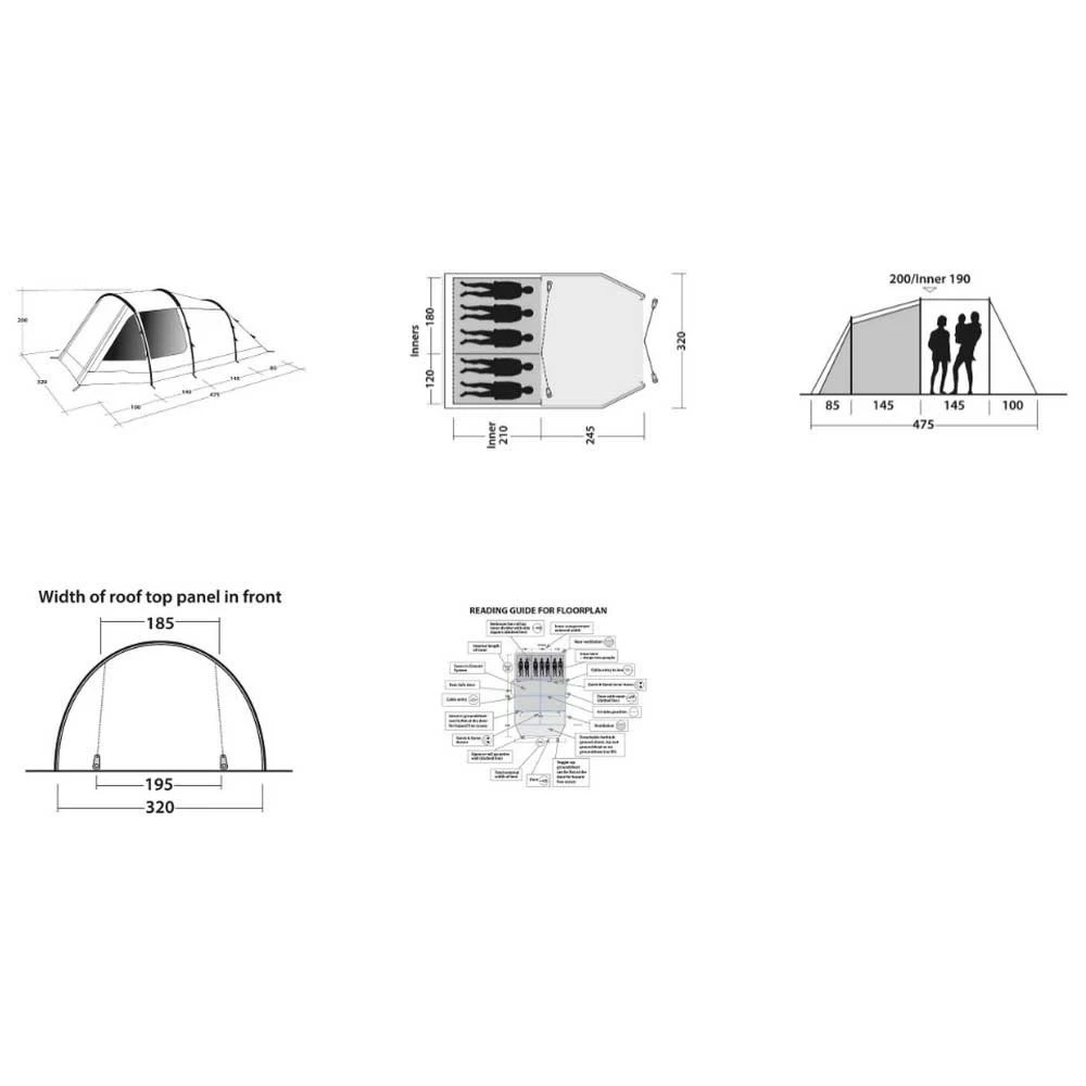 Outwell Dash 5 Tent 7 Outwell Dash 5 Tent - Image 7