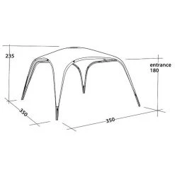 Outwell Event Lounge L Tent -Outdoor Camping outwell event lounge l tent 10