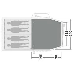 Outwell Flat Woven Springwood 4 5 Outwell Flat Woven Springwood 4 -Outdoor Camping outwell flat woven springwood 4 2