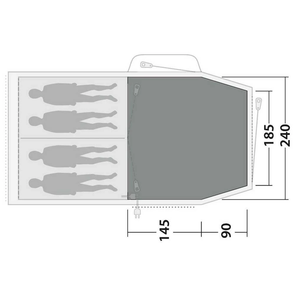 Outwell Flat Woven Springwood 4 3 Outwell Flat Woven Springwood 4 - Image 3