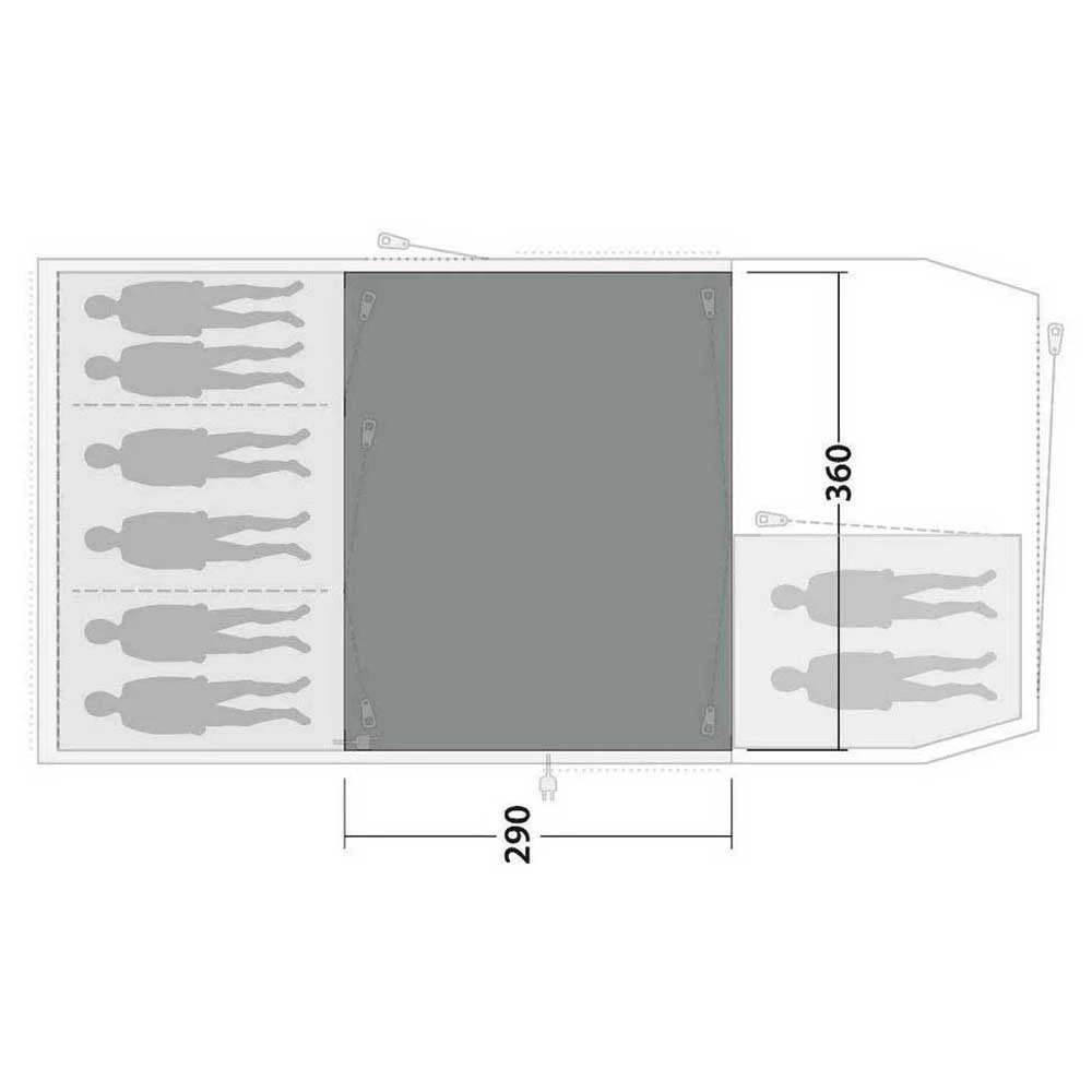 Outwell Flat Woven Winwood 8 3 Outwell Flat Woven Winwood 8 - Image 3