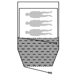 Outwell Flat Woven Woodville 3 -Outdoor Camping outwell flat woven woodville 3 4