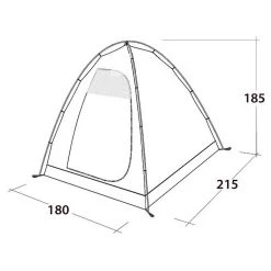 Outwell Free Standing L Inner Tent -Outdoor Camping outwell free standing l inner tent 4