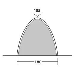 Outwell Free Standing L Inner Tent -Outdoor Camping outwell free standing l inner tent 7