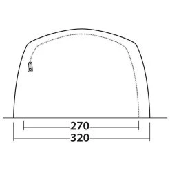 Outwell Greenwood 5 Tent -Outdoor Camping outwell greenwood 5 tent 13
