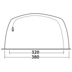 Outwell Greenwood 6 Tent -Outdoor Camping outwell greenwood 6 tent 13