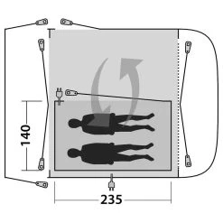 Outwell Inner Newburg 260 10 Outwell Inner Newburg 260 -Outdoor Camping outwell inner newburg 260 4