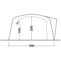 Outwell Knightdale 8PA -Outdoor Camping outwell knightdale 8pa 13