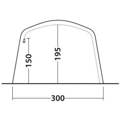 Outwell Lindale 5PA Tent -Outdoor Camping outwell lindale 5pa tent 11