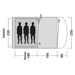 Outwell Oakwood 3 23 Outwell Oakwood 3 -Outdoor Camping outwell oakwood 3 10