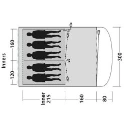 Outwell Oakwood 5 -Outdoor Camping outwell oakwood 5 11