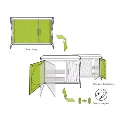 Outwell Richmond Wardrobe 11 Outwell Richmond Wardrobe -Outdoor Camping outwell richmond wardrobe 5