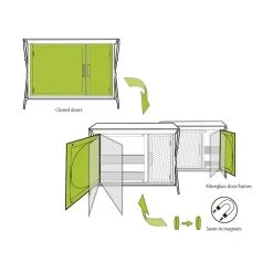 Outwell Sudbury Table -Outdoor Camping outwell sudbury table 3
