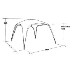 Outwell Summer Lounge M Tent 23 Outwell Summer Lounge M Tent -Outdoor Camping outwell summer lounge m tent 10