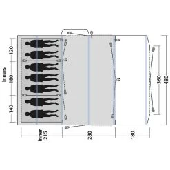 Outwell Sundale 7PA -Outdoor Camping outwell sundale 7pa 11