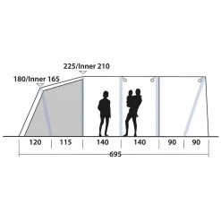 Outwell Sundale 7PA -Outdoor Camping outwell sundale 7pa 12