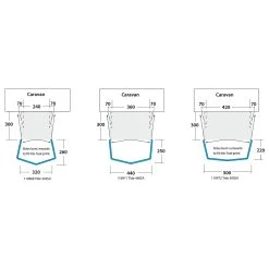 Outwell Windscreen Air - Tent Extension -Outdoor Camping outwell windscreen air tent extension detail 4