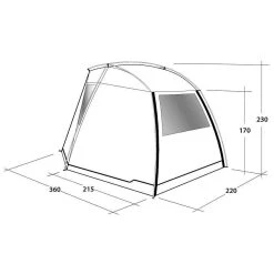 Outwell Woodcrest -Outdoor Camping outwell woodcrest 12